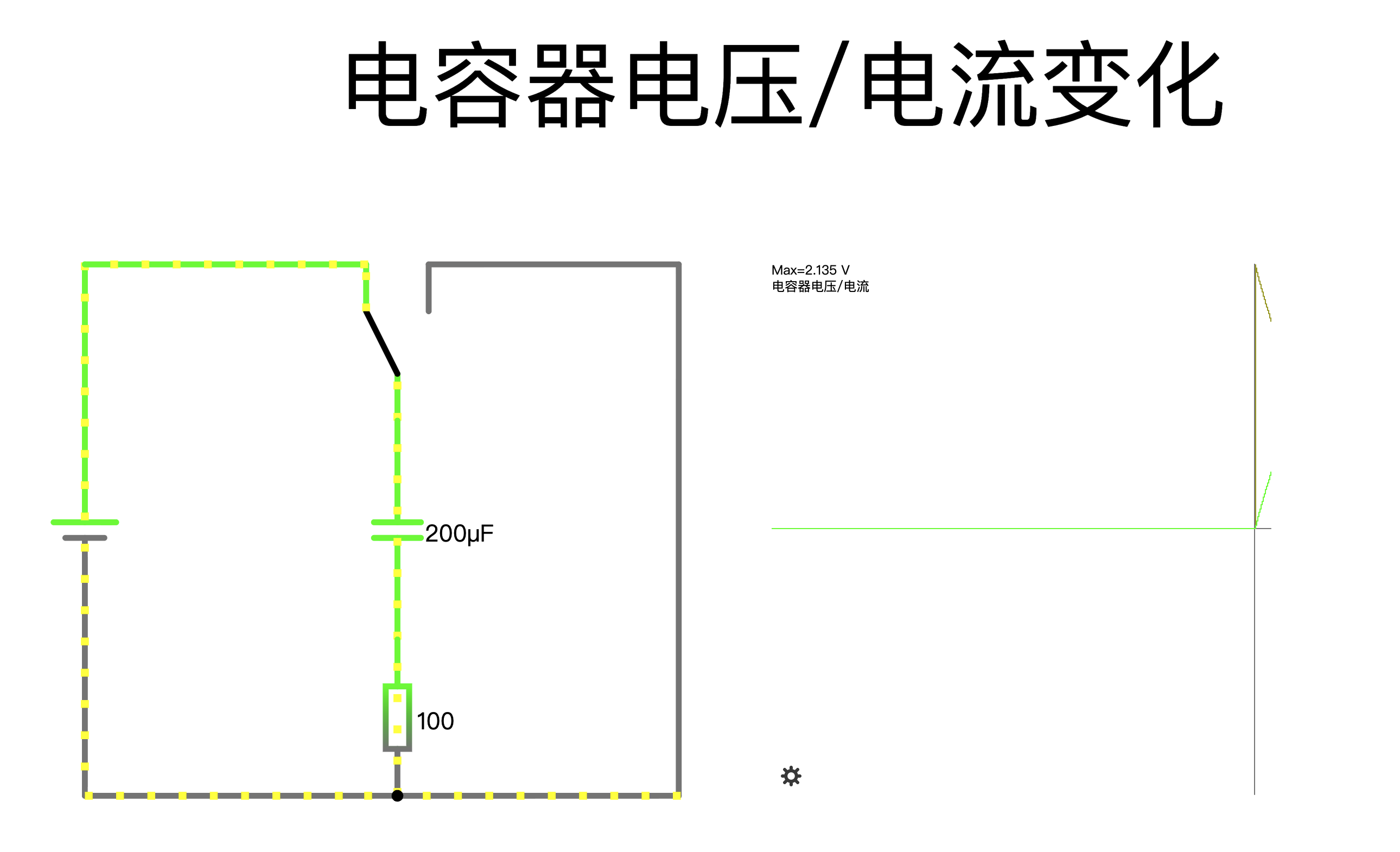 电容器充放电